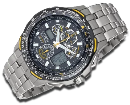 Citizen Titanium eco drive watch 